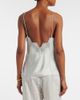 Rohe Róhe Lace-trimmed silk top - 5