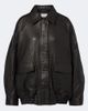 Rohe Róhe Leather blouson jacket - 1
