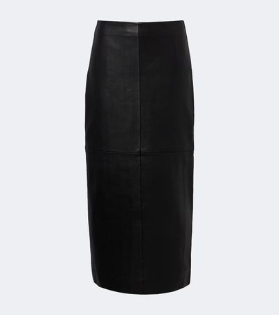 Rohe Róhe Leather pencil skirt