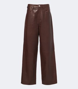Rohe Róhe Leather wide-leg pants
