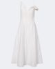 Rohe Róhe Off-shoulder cotton-blend midi dress - 1