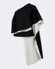 Rohe RÃ³he One-shoulder caped wool-blend top - 1