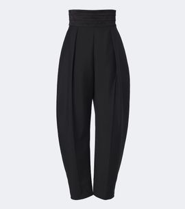 Rohe Róhe Pleated wool and mohair barrel-leg pants