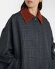 Rohe RÃ³he Prince of Wales check virgin wool coat - 4
