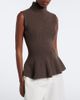 Rohe RÃ³he Ribbed wool and cashmere turtleneck top - 2