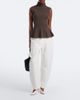Rohe RÃ³he Ribbed wool and cashmere turtleneck top - 6