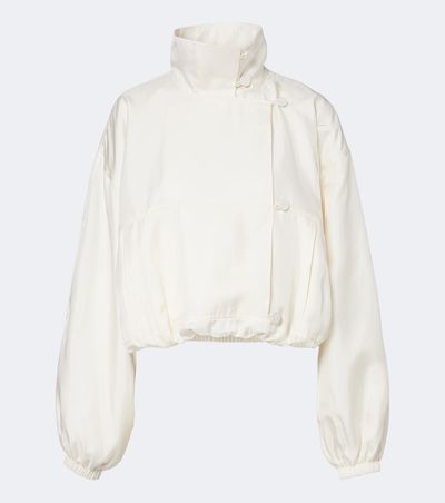 Rohe RÃ³he Silk blouson jacket
