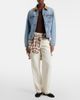 Rohe RÃ³he Suede-trimmed denim jacket - 6