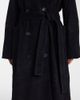 Rohe Róhe Suede wrap coat - 5