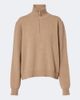 Rohe RÃ³he Wool-blend half-zip sweater - 1