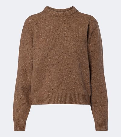 Rohe RÃ³he Wool-blend moulinÃ© sweater