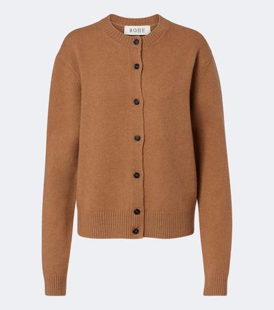 Rohe RÃ³he Wool and cashmere-blend cardigan