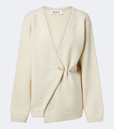 Rohe Róhe Wool and cashmere wrap cardigan