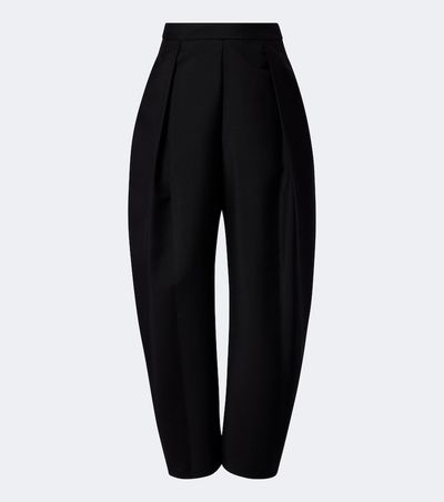 Rohe RÃ³he Wool and mohair barrel pants