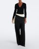 Rohe Róhe Wool and mohair paneled wide-leg pants - 2