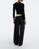 Rohe Róhe Wool and mohair paneled wide-leg pants - 6