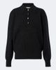 Rohe RÃ³he Wool, cashmere, and silk-blend polo sweater - 1