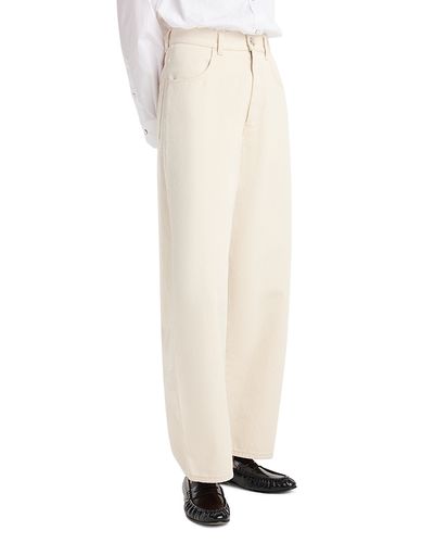 Rohe Rohe Berber Barrel Leg Jeans in Ecru