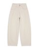 Rohe Rohe Berber Barrel Leg Jeans in Ecru - 5