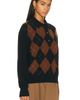 Rohe Rohe Compact Knitted Check Polo Sweater - 2