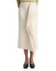 Rohe Rohe Double Faced Wool Cashmere Fringe Skirt - 1