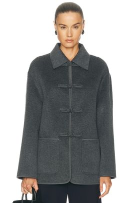 Rohe Rohe Double Faced Wool Pankou Closure Jacket