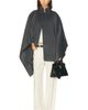 Rohe Rohe Double Faced Wool Pankou Closure Poncho - 1