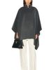 Rohe Rohe Double Faced Wool Pankou Closure Poncho - 2