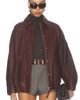 Rohe Rohe Grain Leather Aviator Jacket - 1