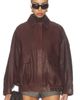 Rohe Rohe Grain Leather Aviator Jacket - 2