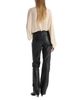 Rohe Rohe High Waist Straight Leather Trousers - 3