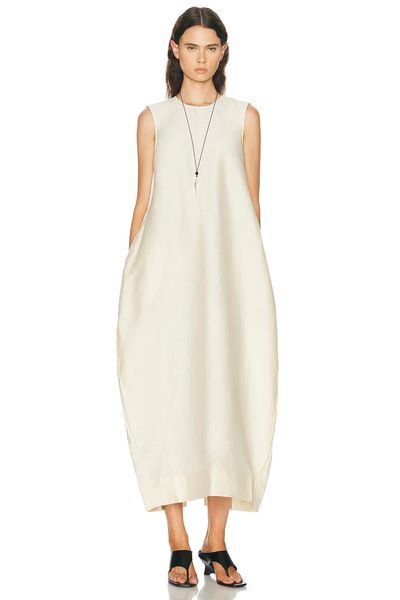 Rohe Rohe Hourglass Linen Silk Maxi Dress