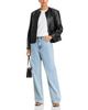 Rohe ROHE Leather Blanket Stitch Collarless Jacket - 2