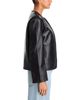 Rohe ROHE Leather Blanket Stitch Collarless Jacket - 4