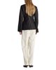 Rohe Rohe Leather Collarless Button Front Jacket - 3