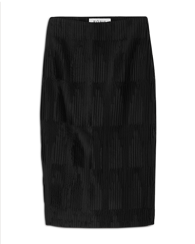 Rohe Rohe Plisse Satin Skirt