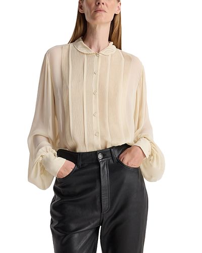 Rohe Rohe Romantic Silk Long Sleeve Top
