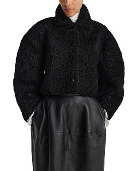 Rohe Rohe Shearling Rounded Crop Jacket