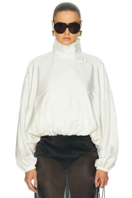 Rohe Rohe Silk Blouson Anorak Jacket