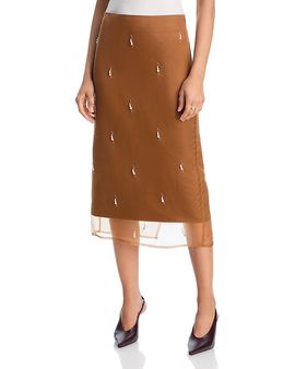 Rohe ROHE Silk Organza Embellished Skirt