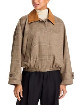 Rohe ROHE Wool Suede Collar Blouson Jacket