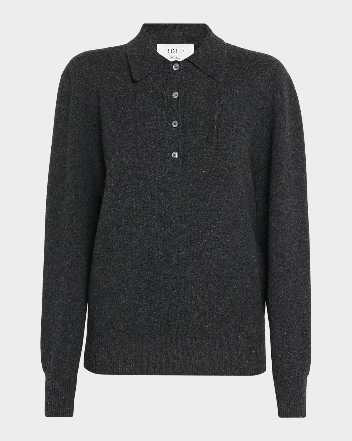 Rohe Wool-Blend Polo Sweater