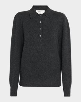 Rohe Wool-Blend Polo Sweater