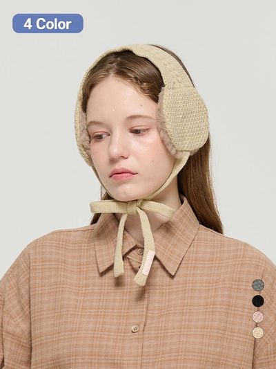 ROIDESROIS Cozy knit earplugs (4 color)