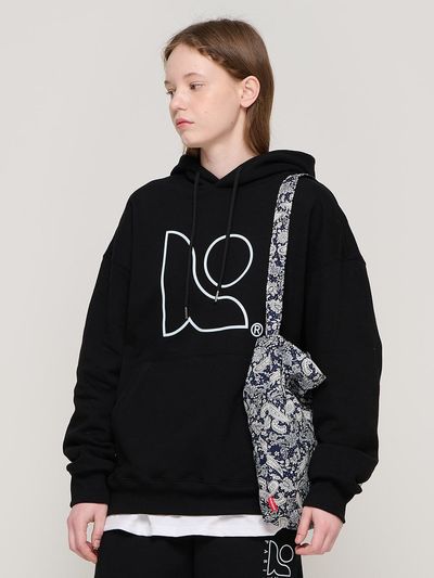 ROIDESROIS Paisley Shoulder Eco Bag (Navy)