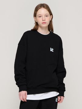ROIDESROIS Signature Oversized Sweatshirt  (Black)