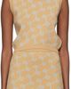 Rokh Rokh Beige Viscose Vest - 1