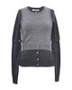 Rokh rokh Detachable Sleeve Cardigan Set - 1