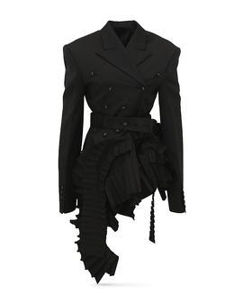 Rokh rokh Pleated Blazer