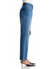 Rokh rokh Ripped Straight Jeans in Deep Blue - 4